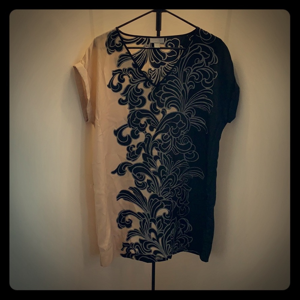 Tunic top, 100% polyester, gentle wash ok